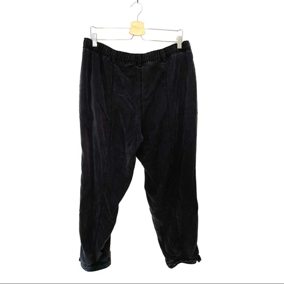 Eileen Fisher | Dark Gray Tencel Joggers - Picture 4 of 8